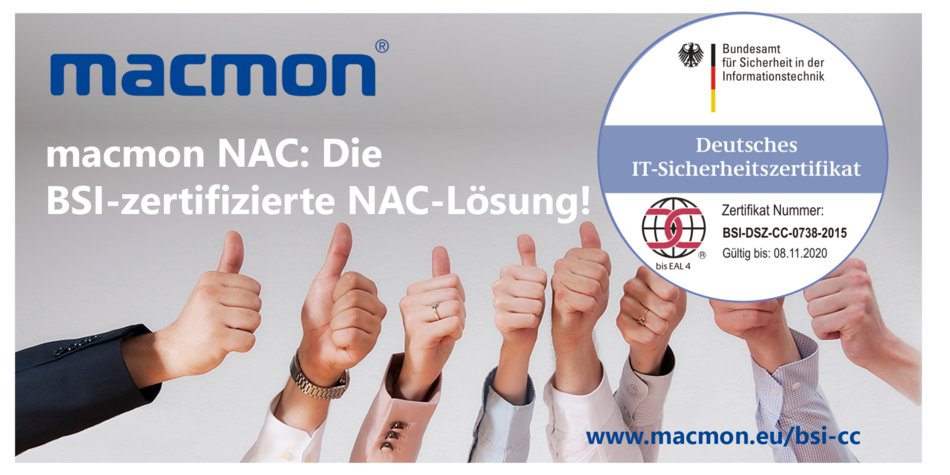 csm 20 macmon BSI Zertifizierte NAC Loesung PM b8a89c0672